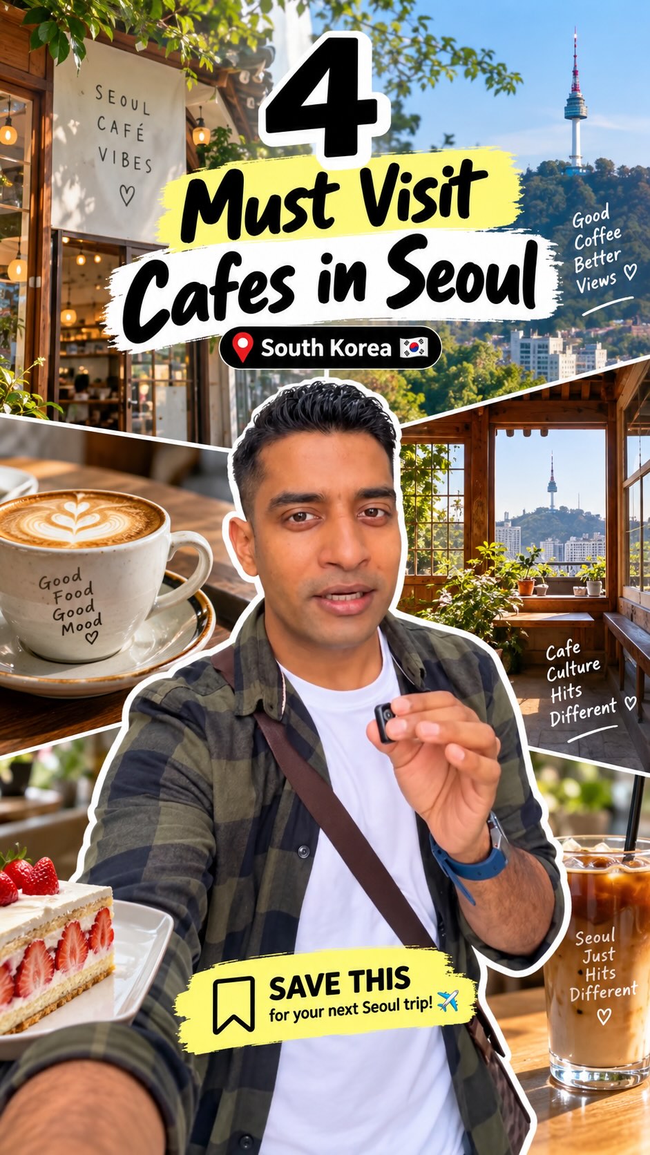 4 Cafes in Seoul