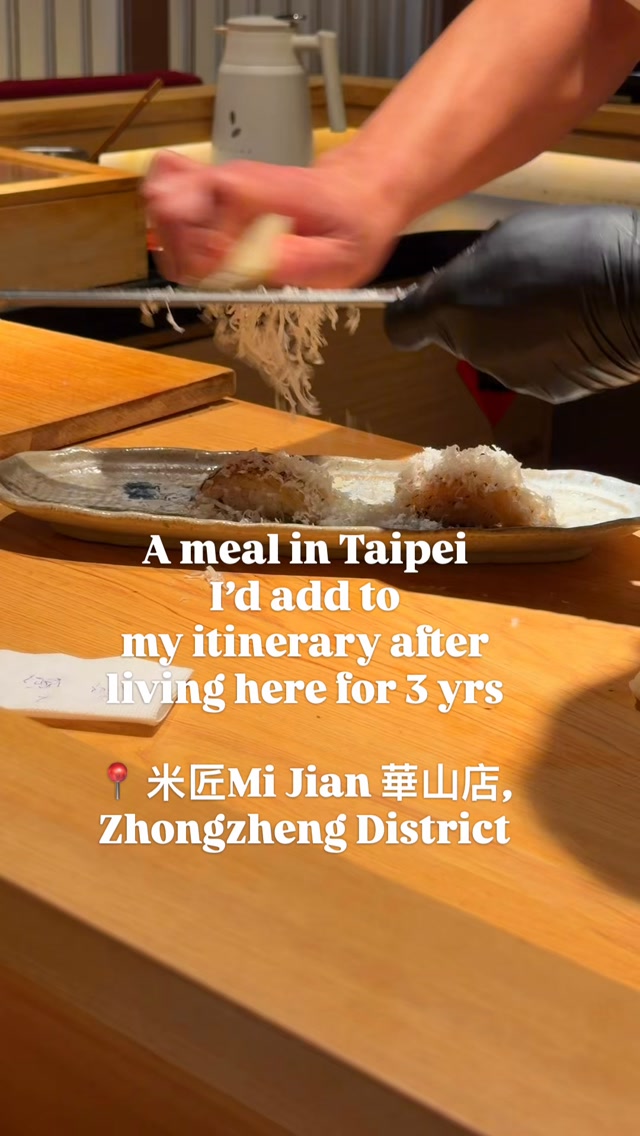 Taipei Omakase Sushi Experience