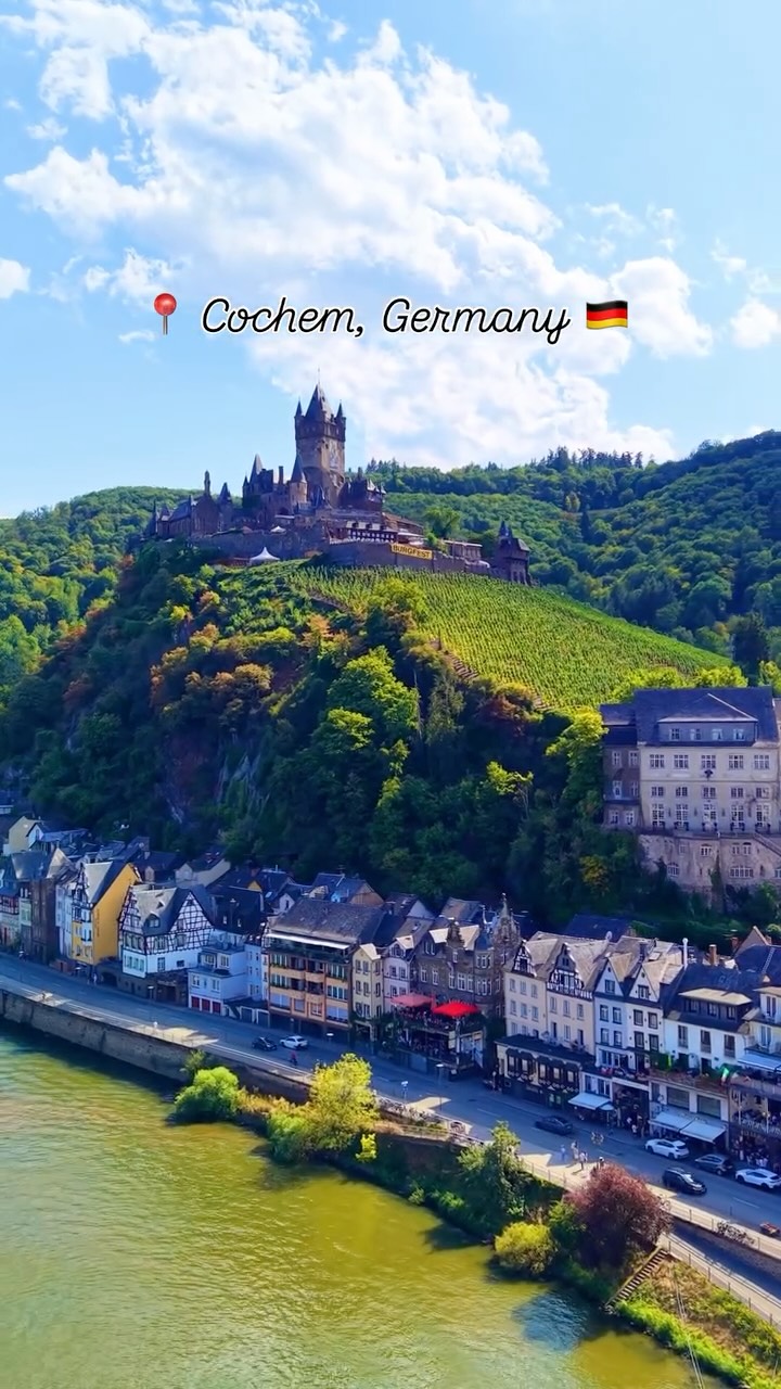 Fairytale Cochem on the Moselle River