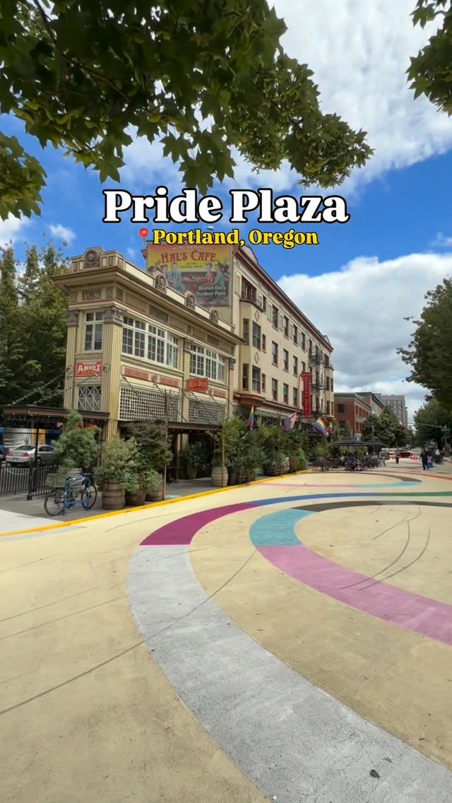 Portland's Pride Plaza Gets New Mural and Promenade