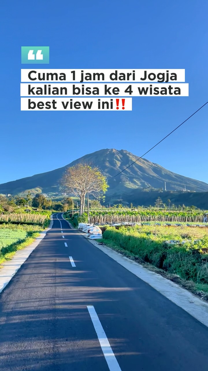Four Scenic Spots Around Magelang