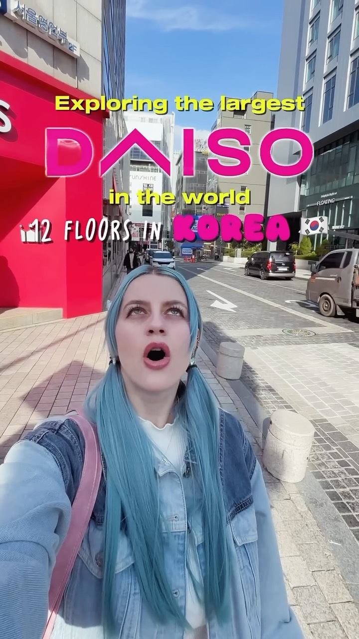 World's Largest Daiso Store In Korea