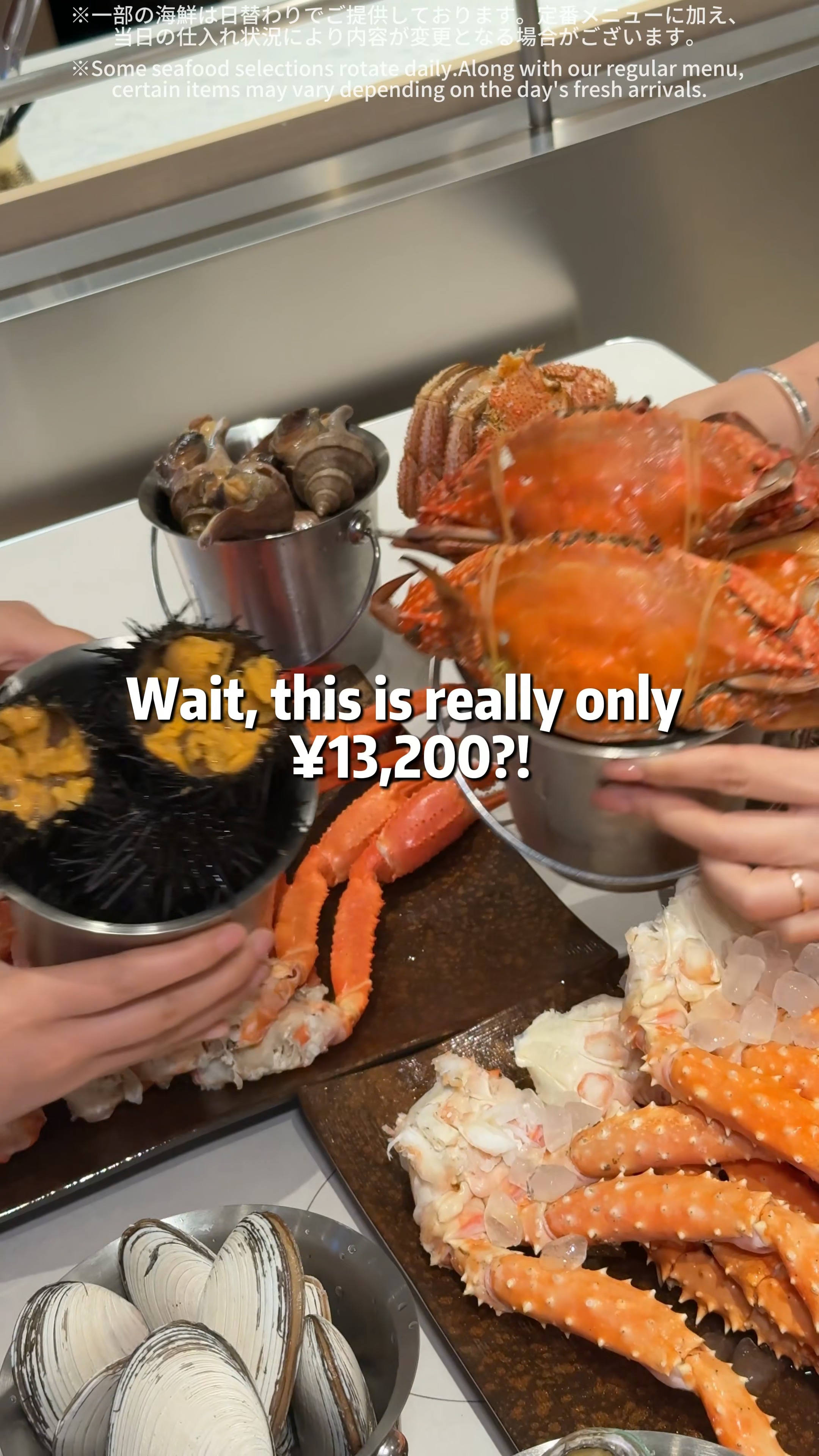 Ginza's Extravagant Seafood and Wagyu Buffet
