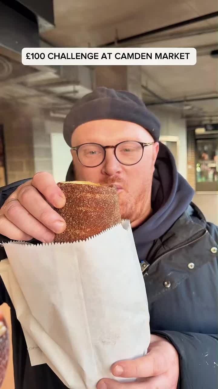 Camden Market Food Challenge: A Taste of London
