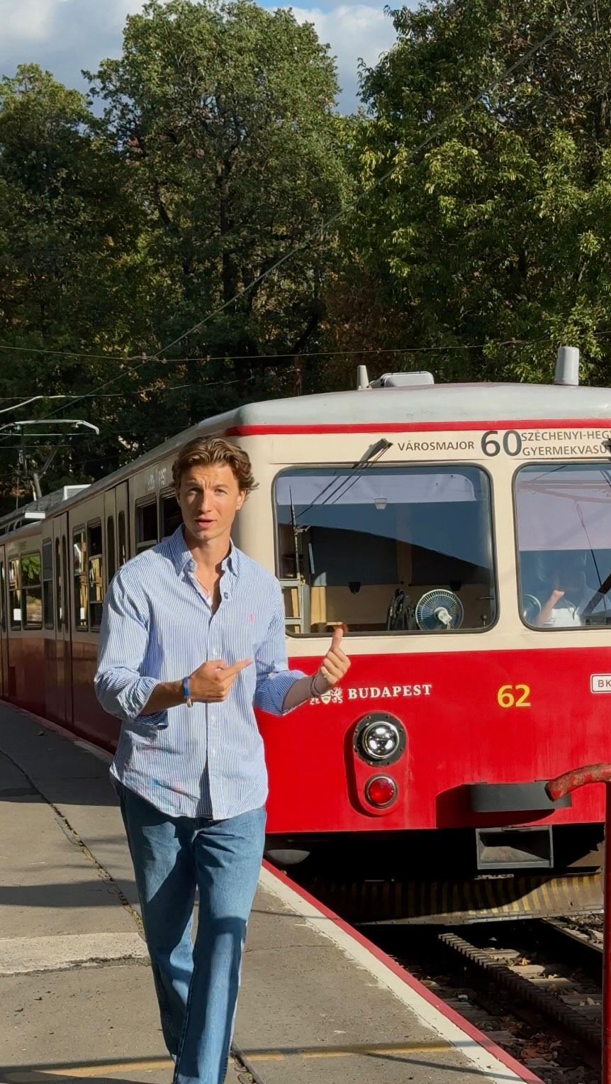 Budapest Cogwheel Railway Connects City to Svábhegy