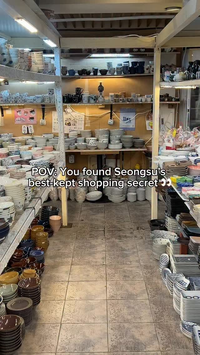 Seongsu's Bomulseom Offers Aesthetic Tableware Finds