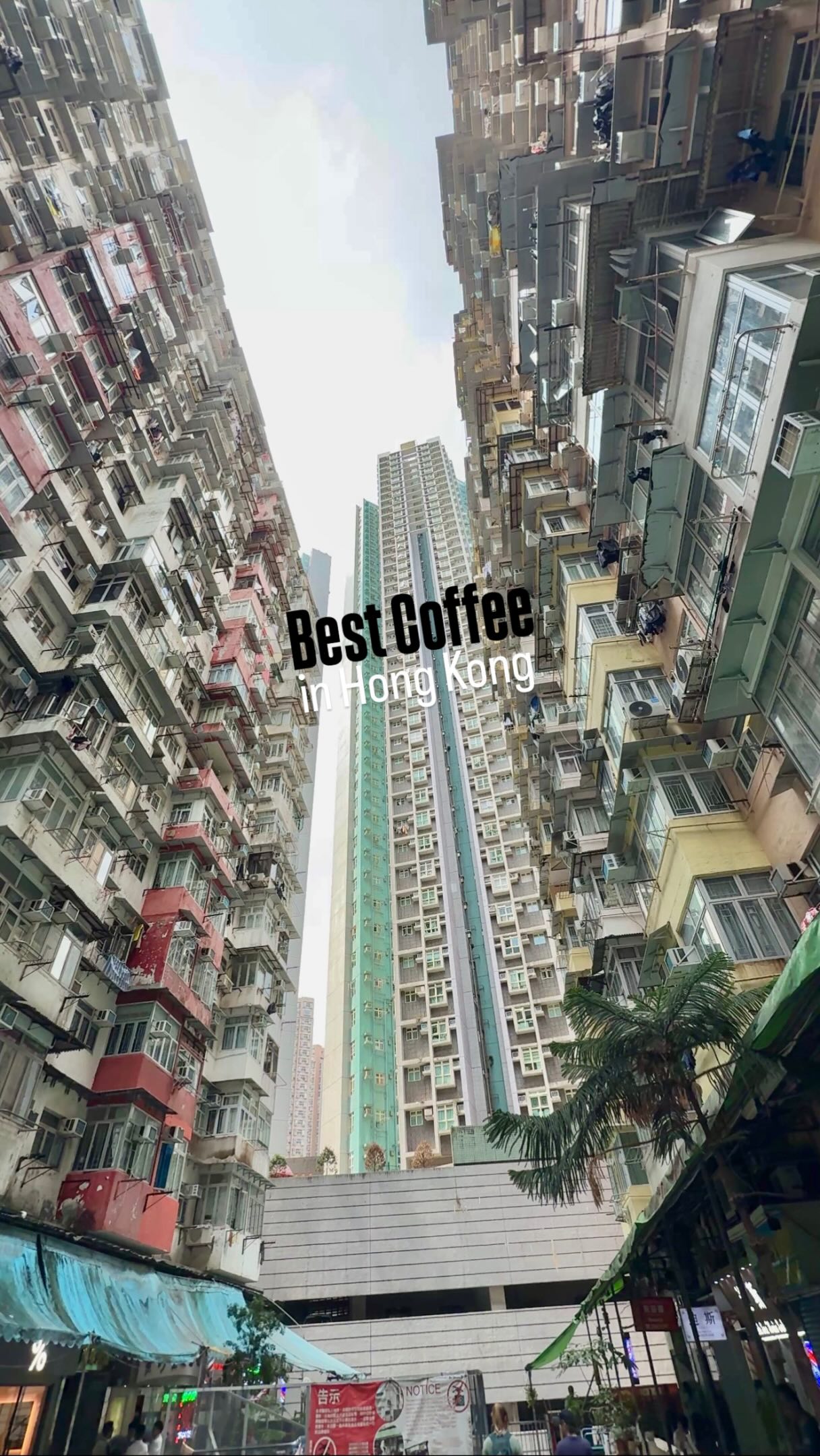 Hong Kong's Monster Building & Chilled Coffee Spot