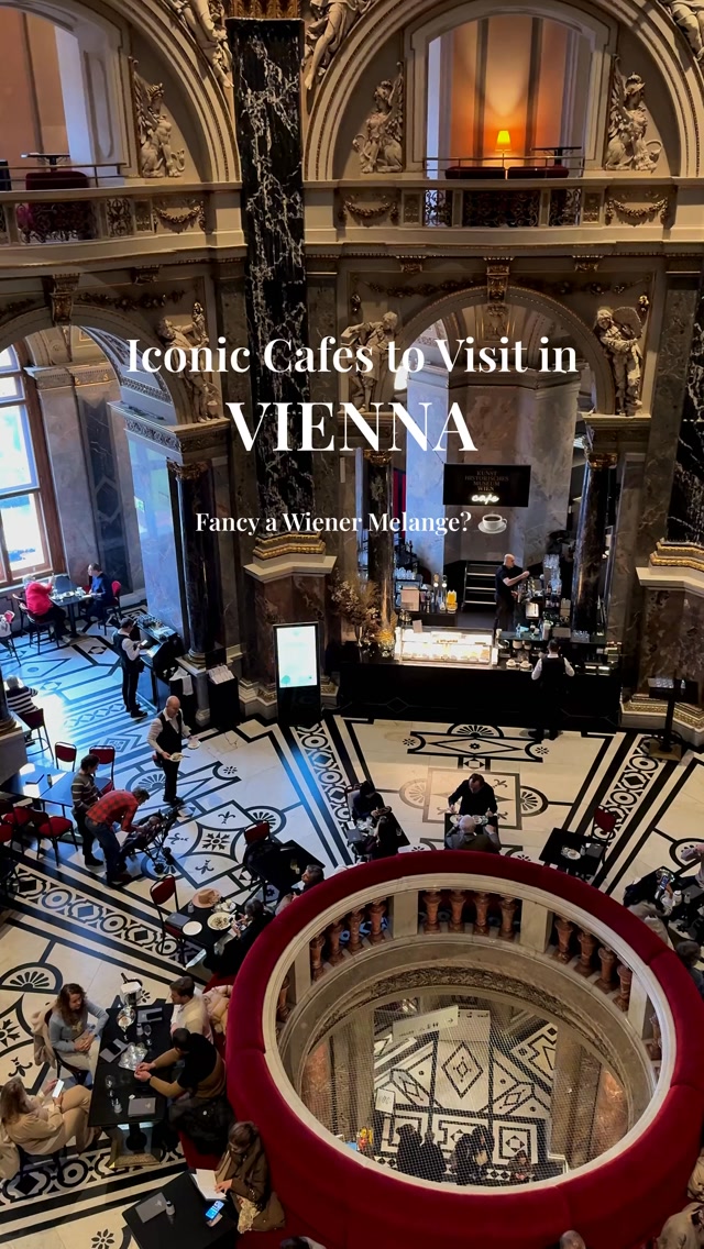 Vienna's Historic Cafes Offer Rich Experiences