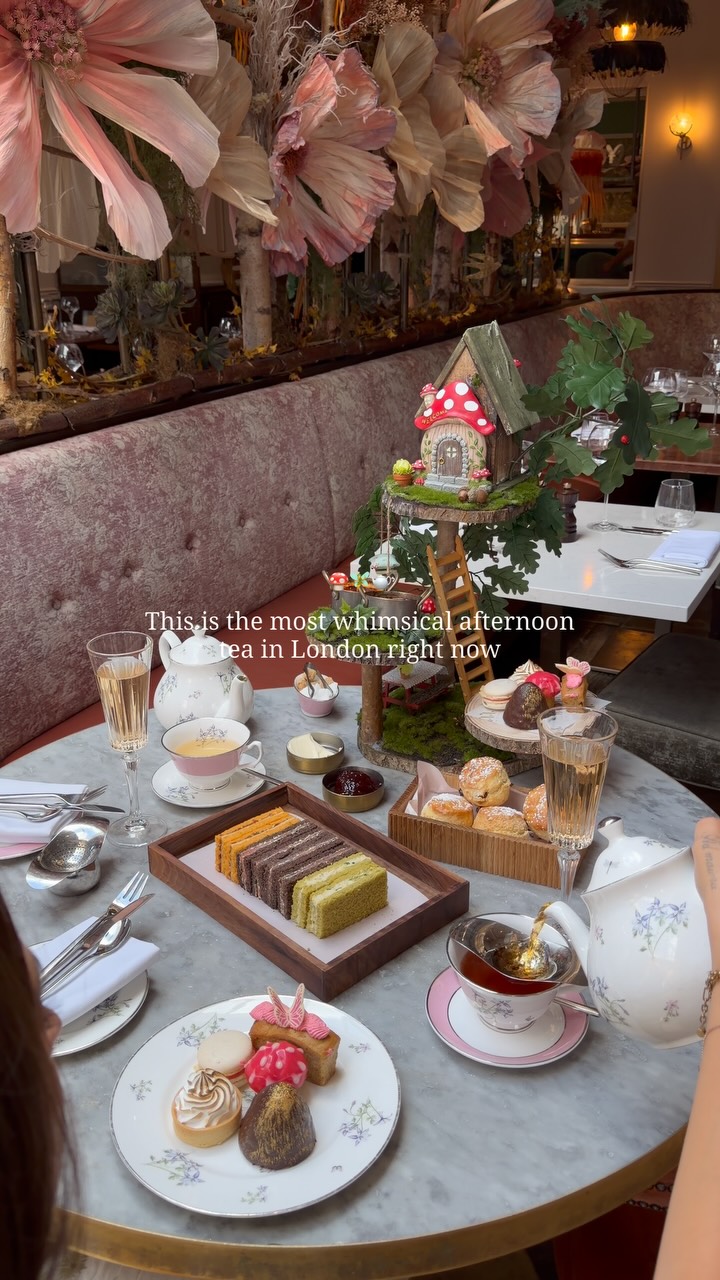 London Afternoon Tea Experiences: Enchanted Treehouse Theme