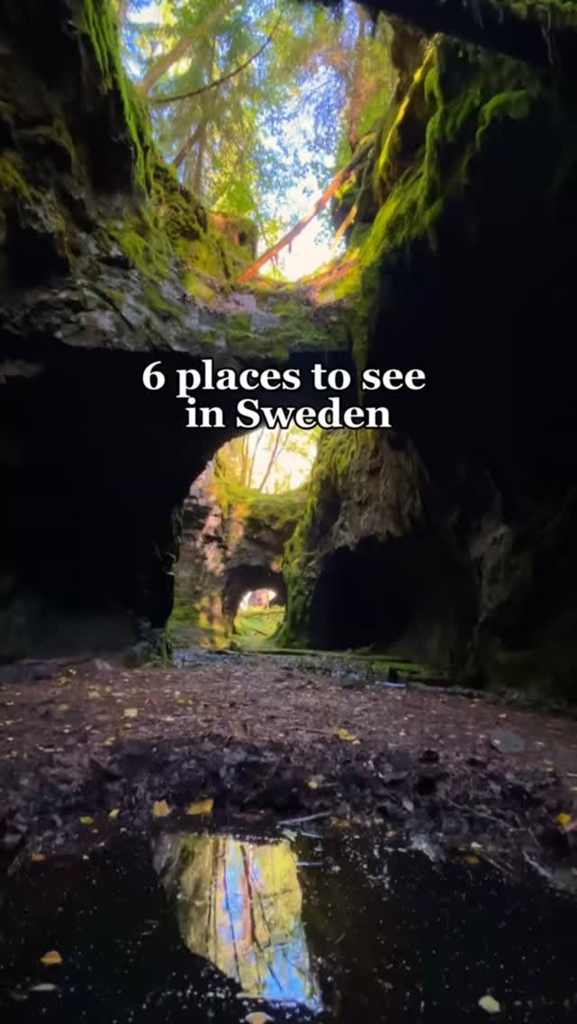 Six Swedish Castles, Towns, and Natural Wonders