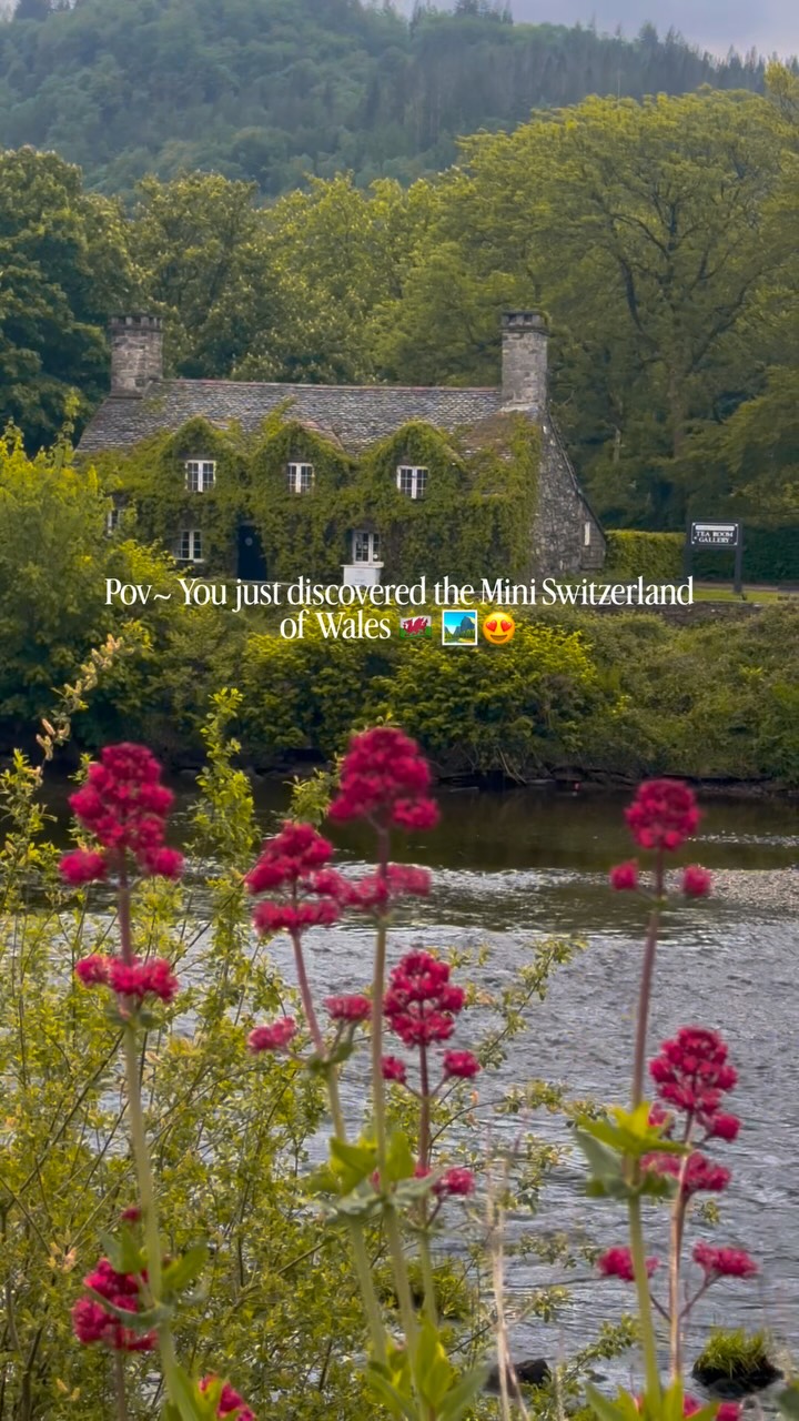 Welsh Mountains Evoke Swiss Scenery