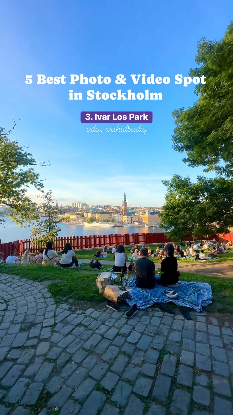 Iconic Stockholm Photo Spots With Scenic Views