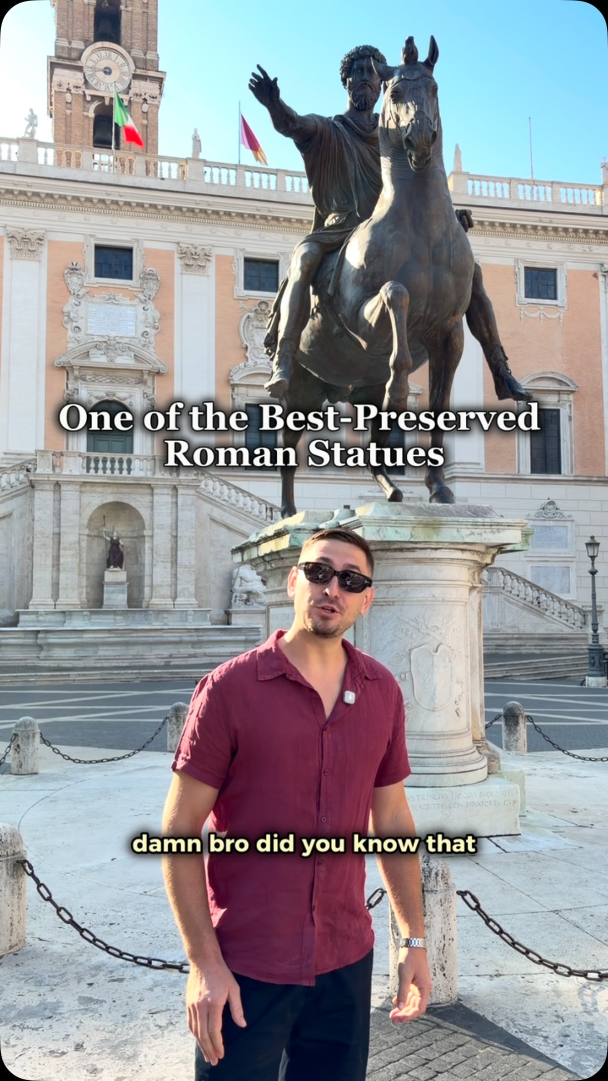 Capitoline Hill's Equestrian Statue and Museums