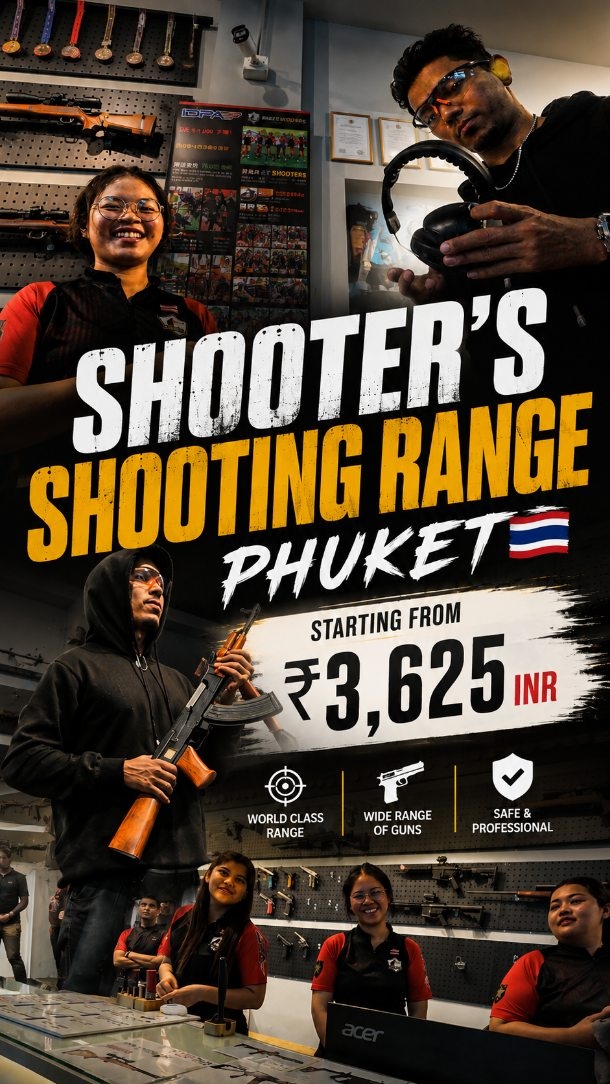 Phuket Shooting Range Experience in Old Town