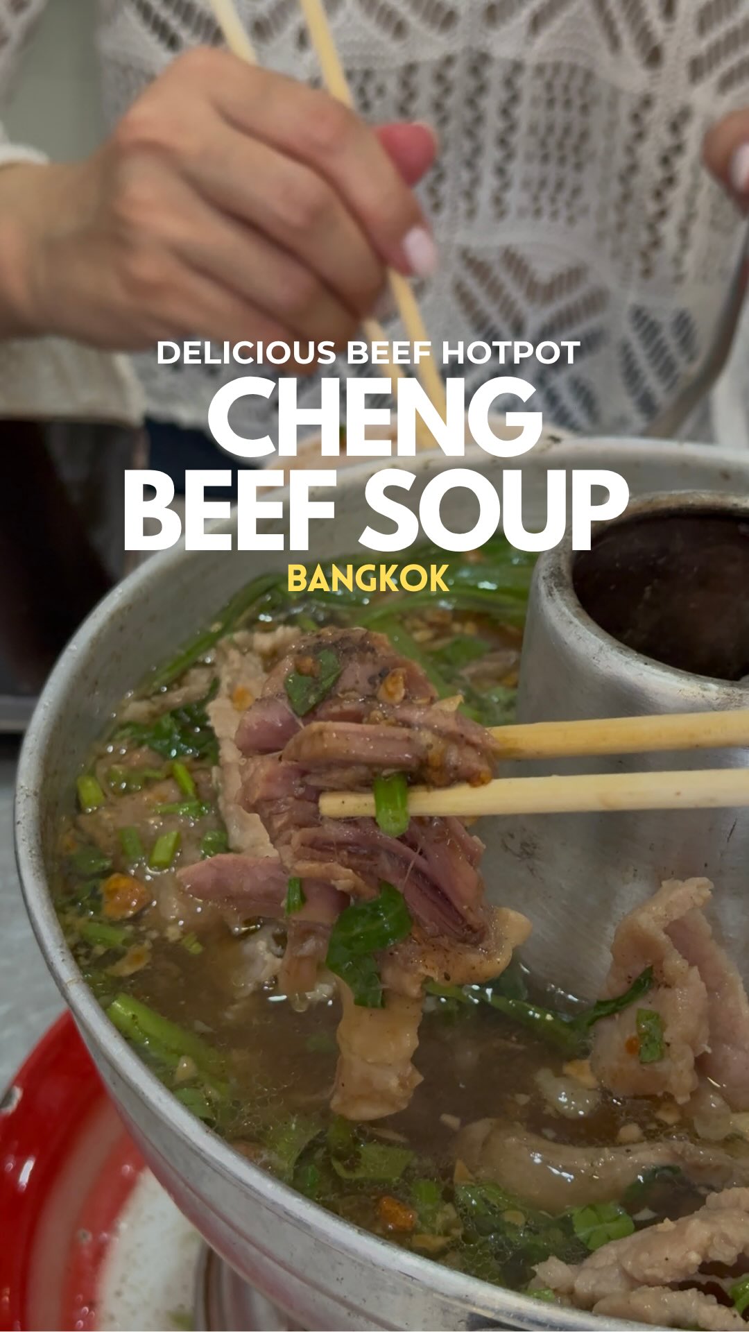 Cheng Thai Beef & Pork Noodle Soup Hotpot