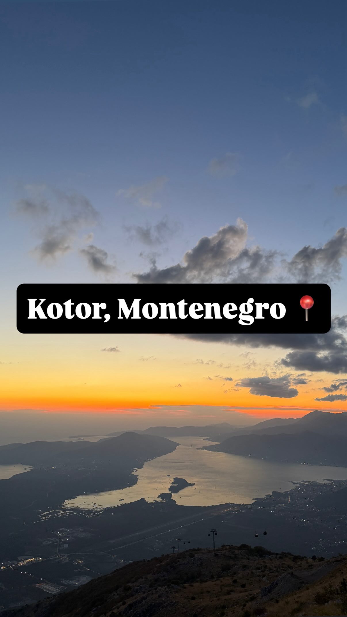 Kotor's Stunning Scenery