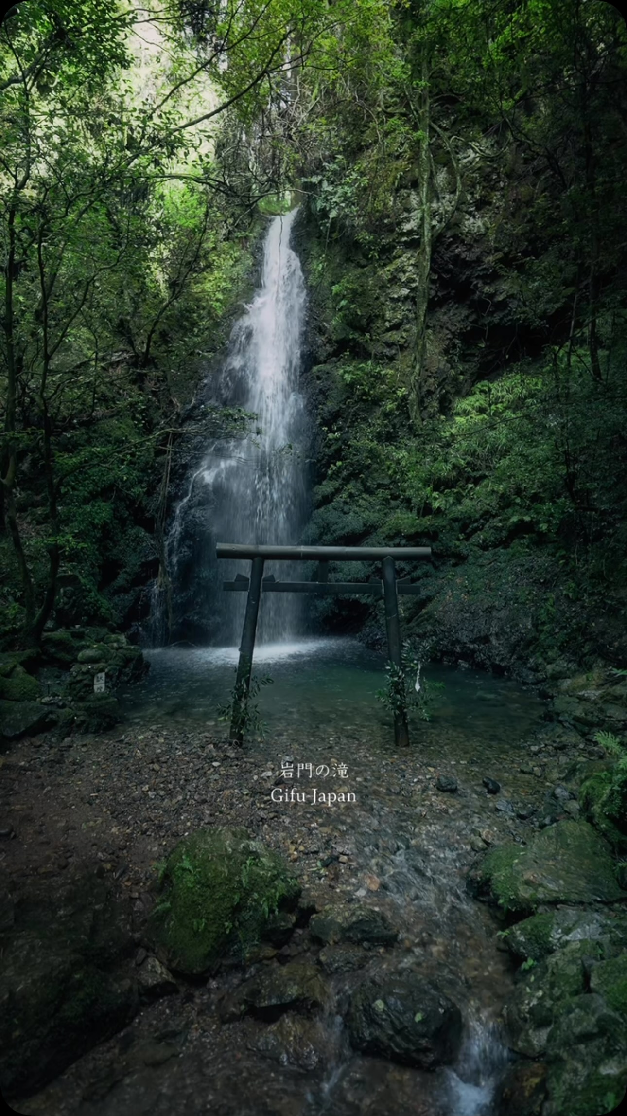 Iwato Waterfall: Gifu's Historic Rock Gate Wonder