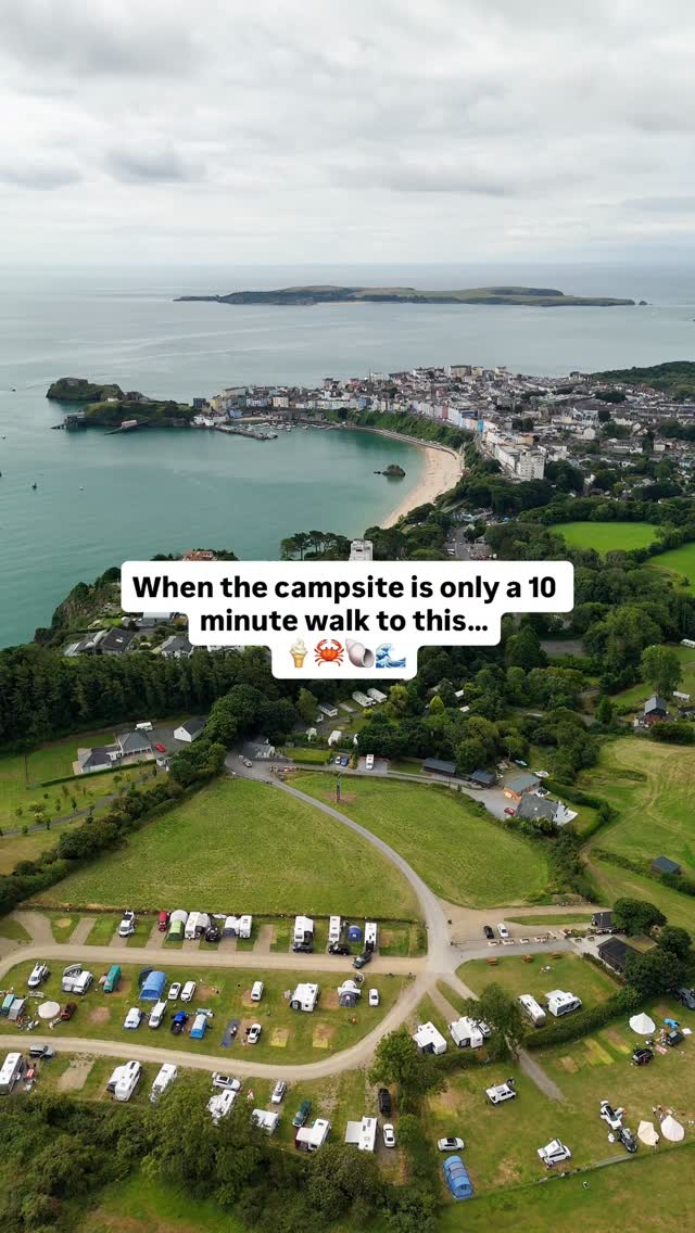 Pembrokeshire Campsite Near Tenby And Caldey Island