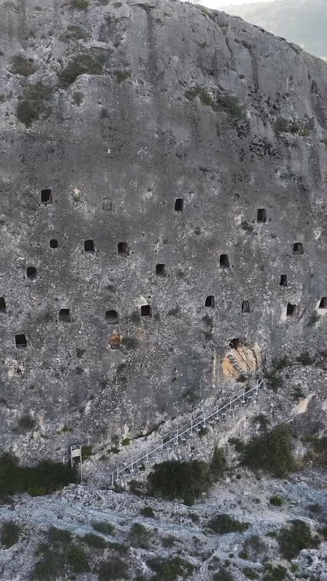 Mysterious Cliffside Granaries of the Serra de Mariola