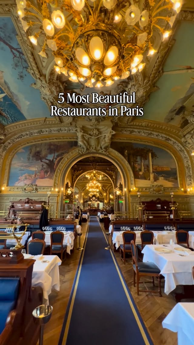 Paris's Most Stunning Restaurant Interiors