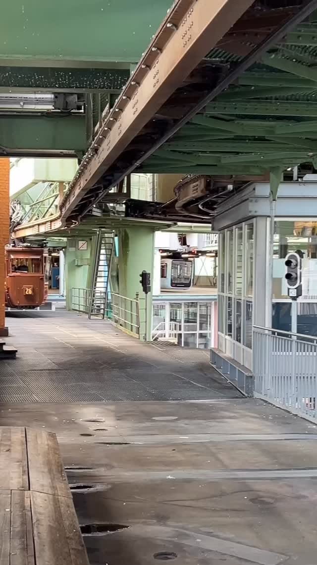 Wuppertal Schwebebahn Offers Historic Coffee Rides