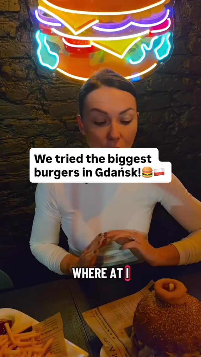 Burgermania Offers Massive Burgers in Gdańsk