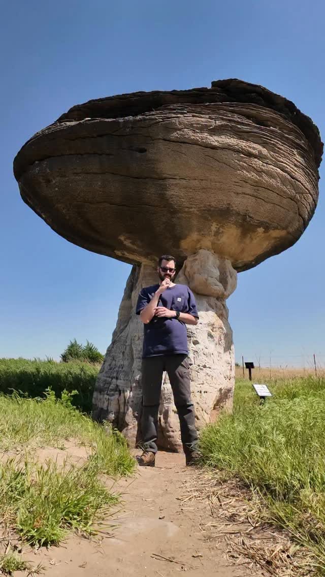 Mushroom Rock: Kansas's Smallest State Park