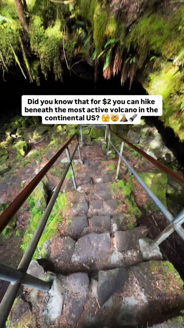 Ape Cave Hike and Surrounding Volcanic Landscapes