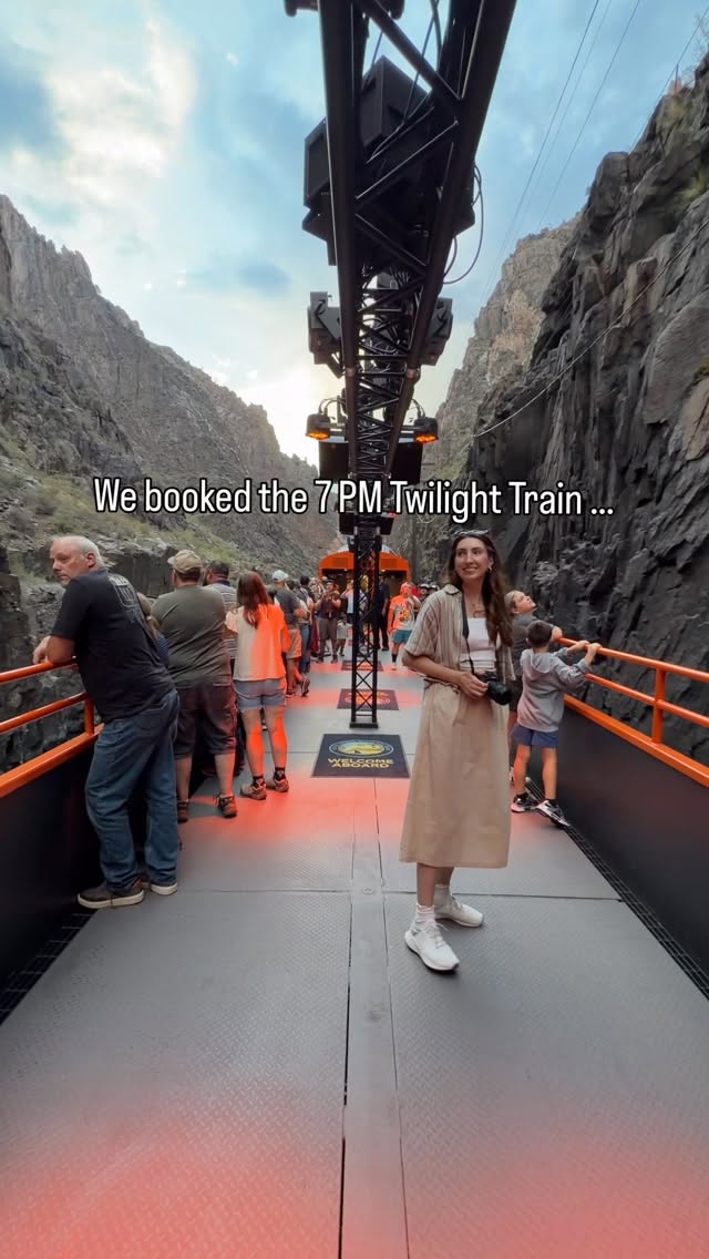 Royal Gorge Route Railroad Offers Twilight Canyon Views