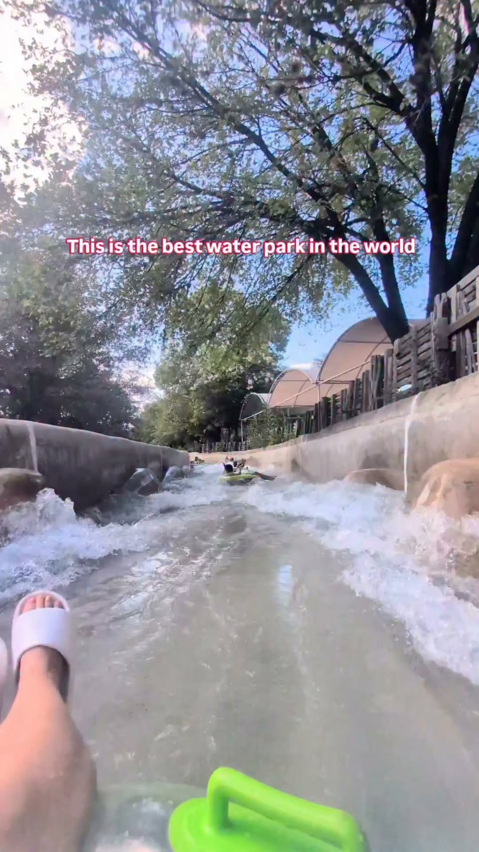 Texas Water Park Blends With Natural River
