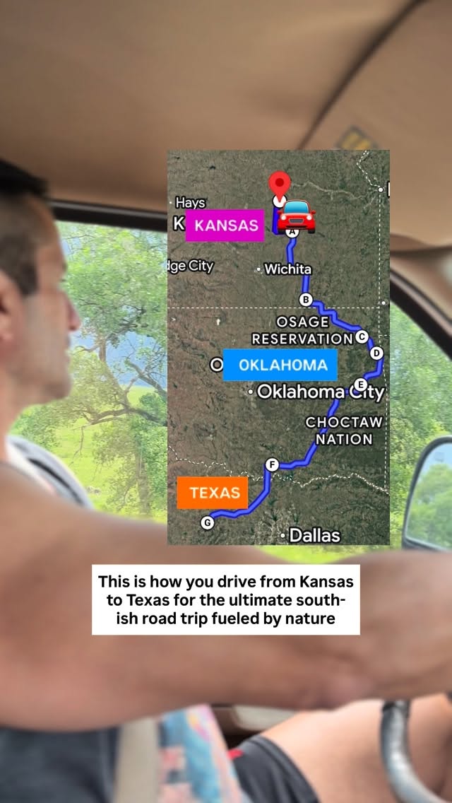 Kansas to Texas Road Trip Waterfall and State Park Tour