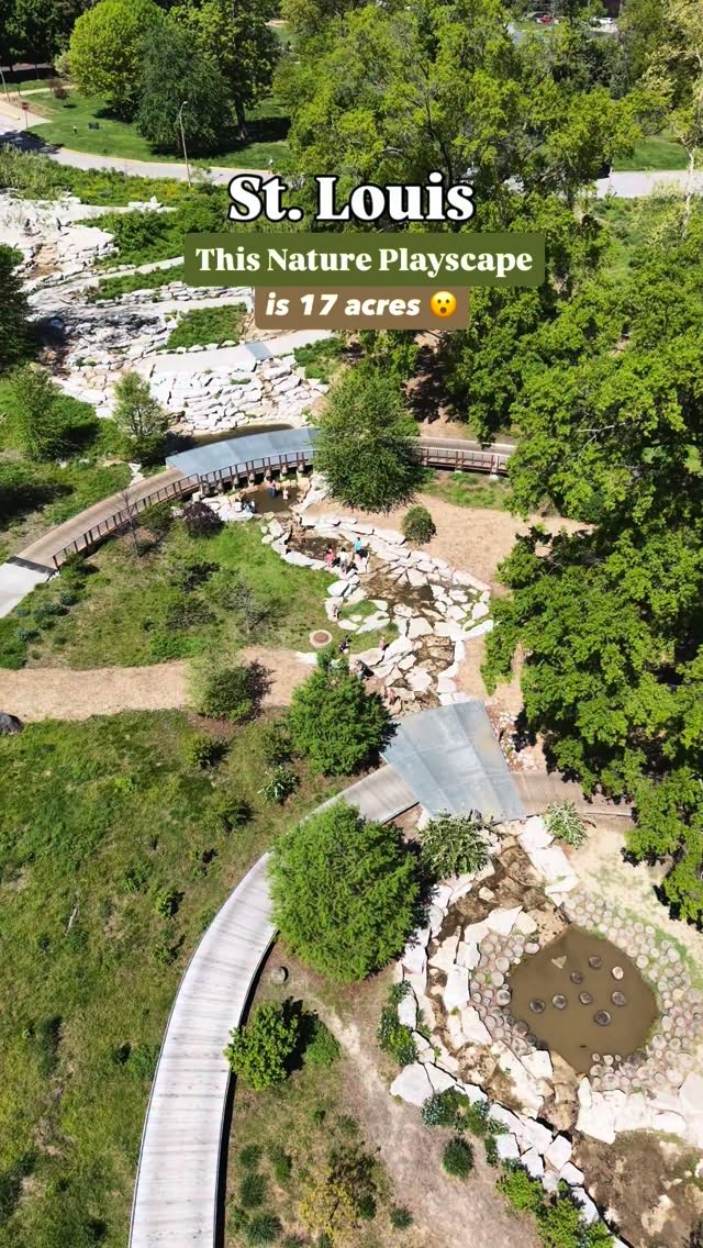 Nature Playscape Offers Outdoor Exploration in Forest Park