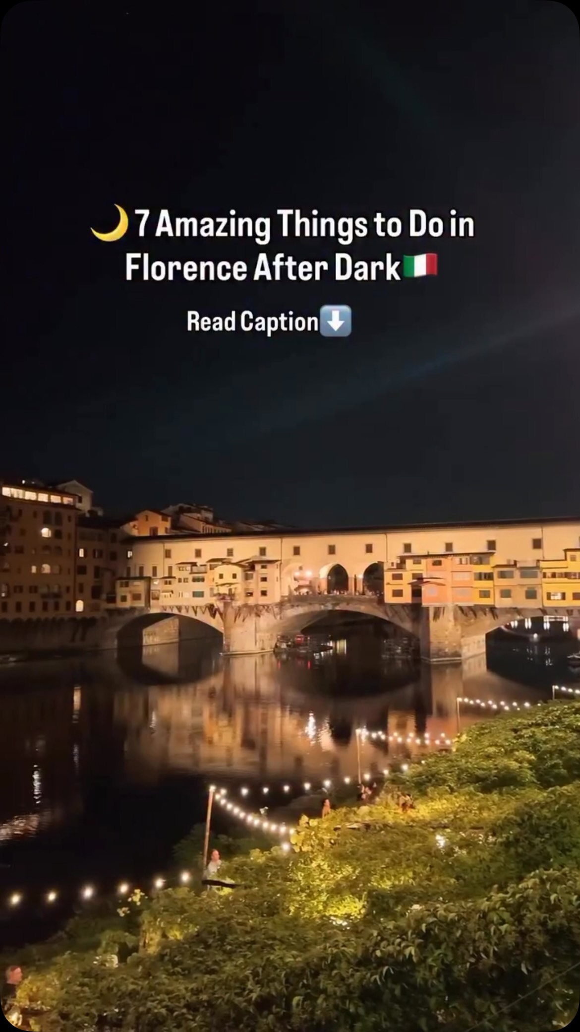Florence Evening Landmarks And Views
