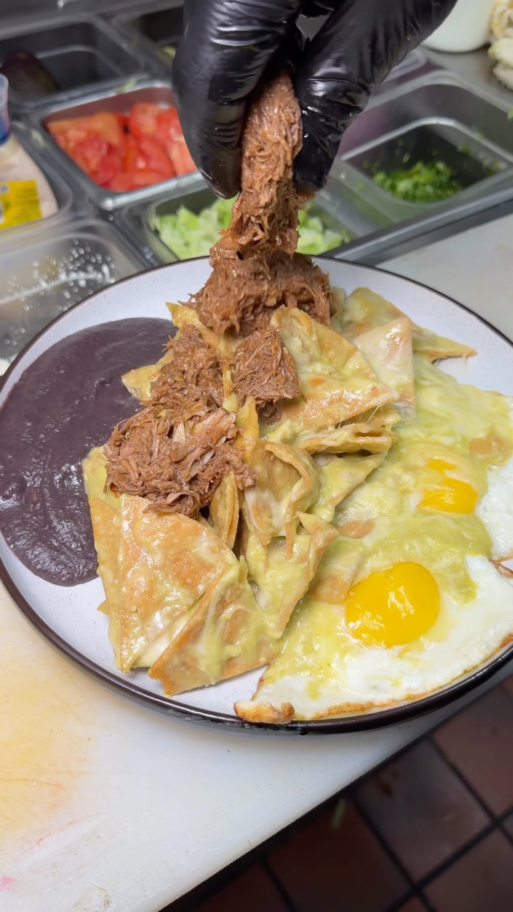 Mexican Brunch Spots With Birria Chilaquiles