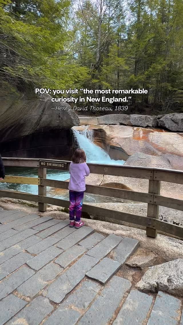 Thoreau's Favorite New England Pothole in Franconia Notch