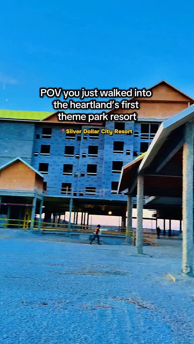 Silver Dollar City Theme Park Resort Construction Milestone