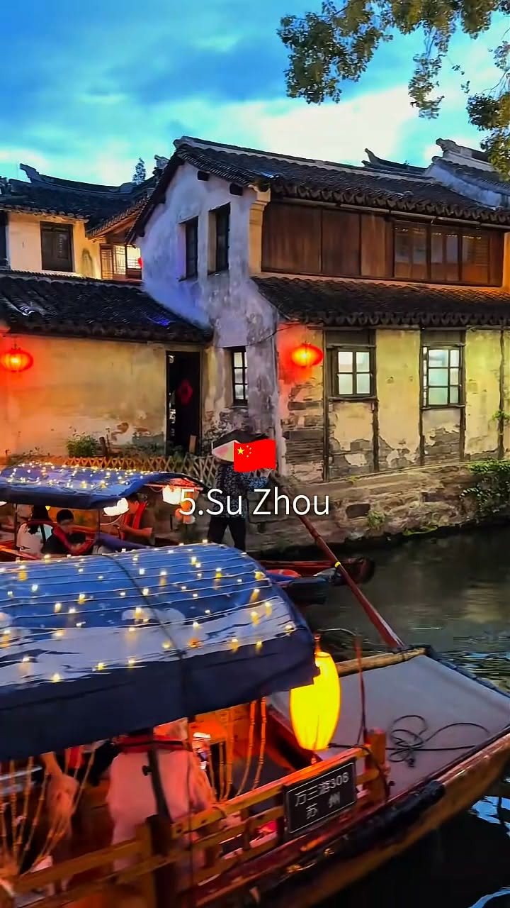 Jiangnan Water Towns And Cities Near Shanghai