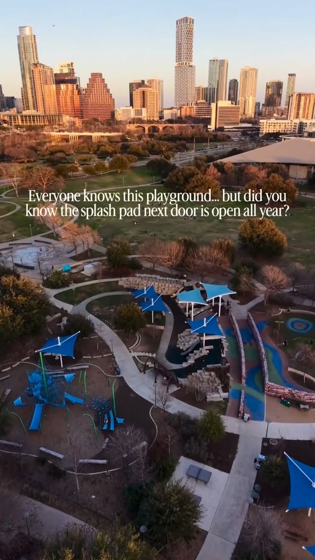 Downtown Austin Playground and Year-Round Splash Pad