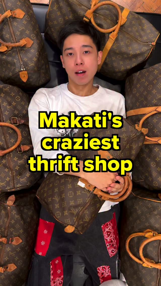 Makati Thrift Shop Sells Designer Goods