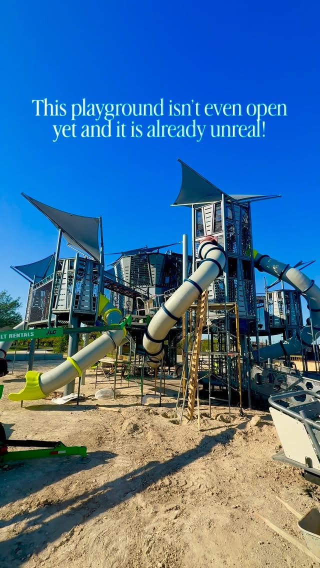 New Massive Playground Opens at Old Settlers Park