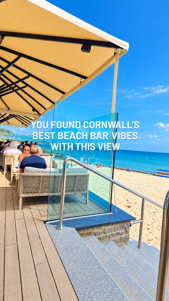 Gylly Beach Cafe: Cornwall's Top Beach Bar