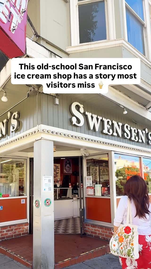 San Francisco's Swensen's Ice Cream Near Lombard Street