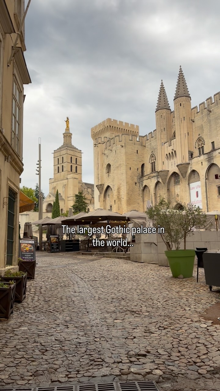 Largest Gothic Palace Once Held Seven Popes