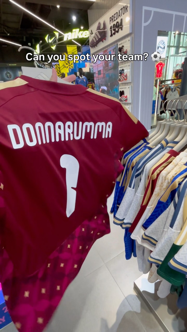Bangkok Store Features Football Jerseys