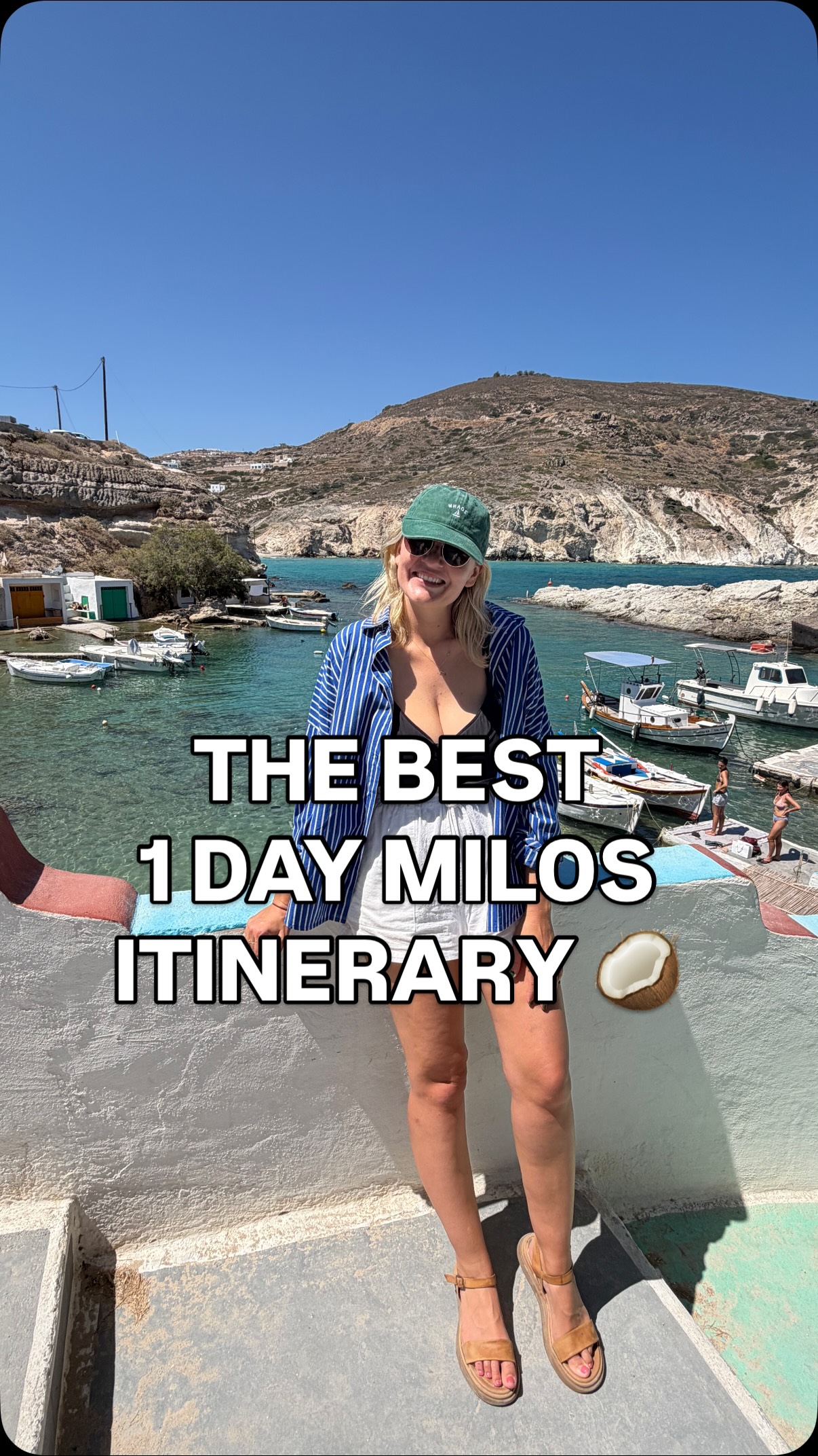 Milos Itinerary: Fishing Villages, Caves, and Sunset Dining