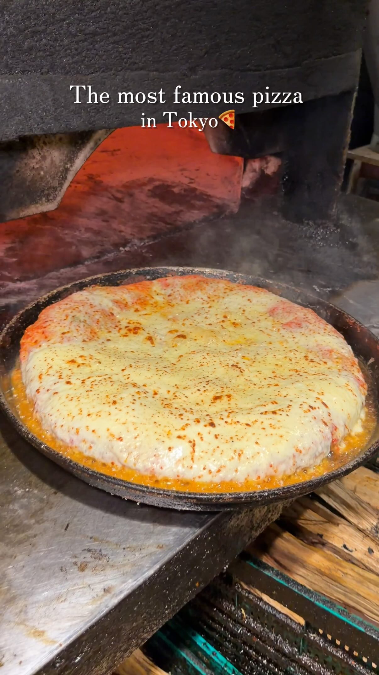 Massive Mozzarella Pizza Slice In Harajuku
