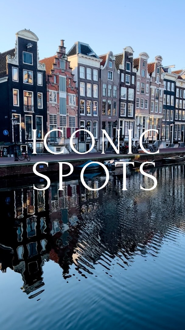 Iconic Amsterdam Photo Spots Featuring Canals