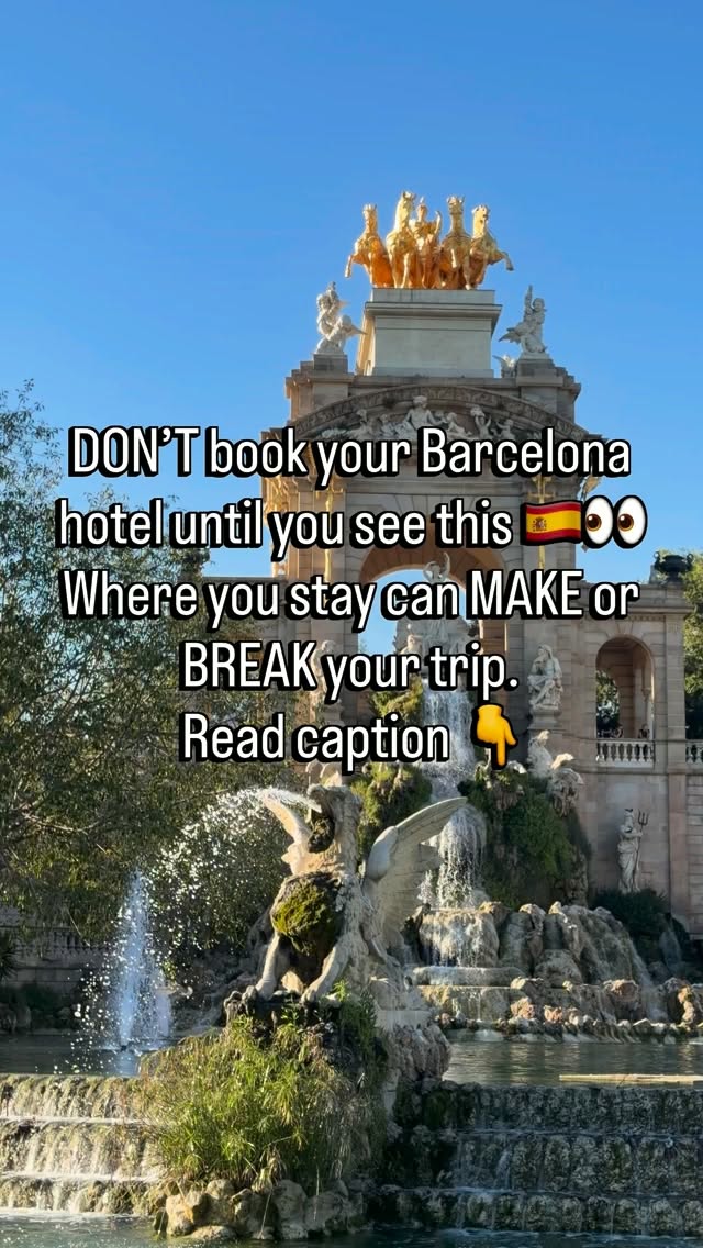 Barcelona's Architectural Wonders and Green Spaces
