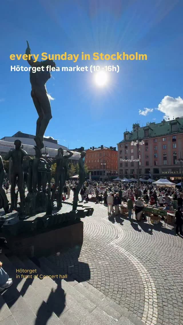 Stockholm's Sunday Flea Market Offers Vintage Finds