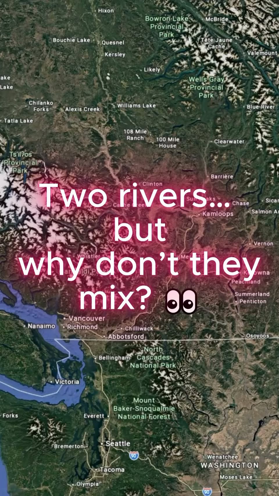 River Confluence Shows Unique Mixing